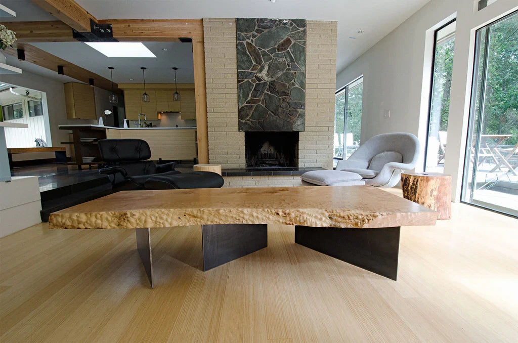 Live Edge Coffee Table: Life of Our Rested Table
