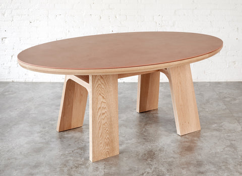 Nieves Umber and Oak table