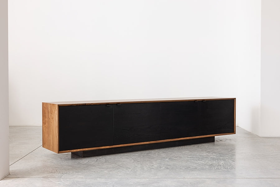 Modern Walnut Media Unit | Baxter Low Credenza | Modern Furniture