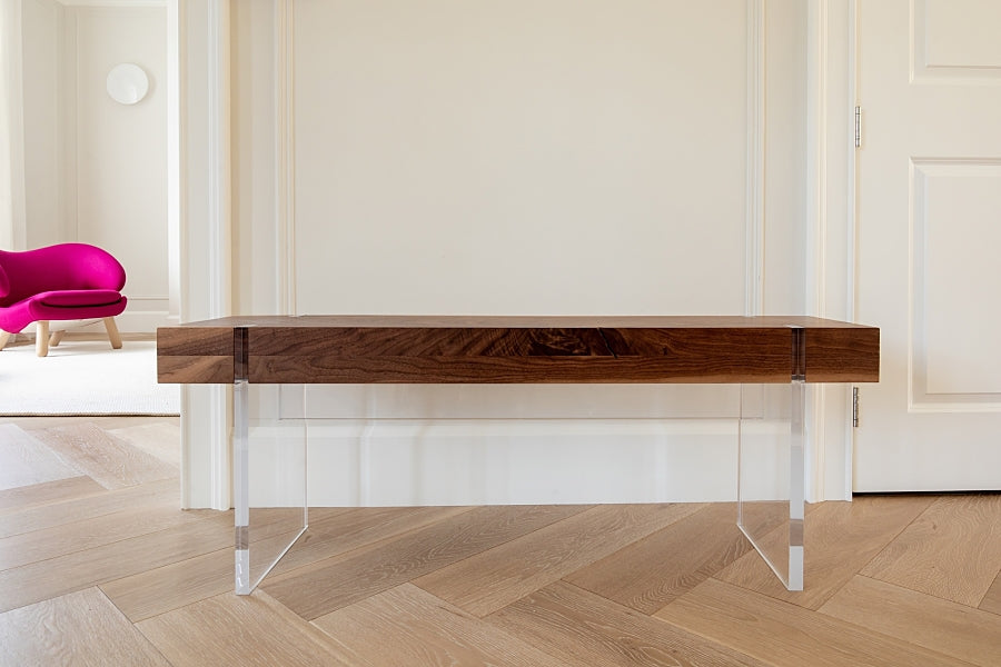 Wood Bench for Entryway