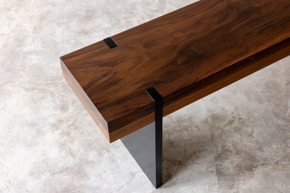 Tillikum Black Walnut Bench