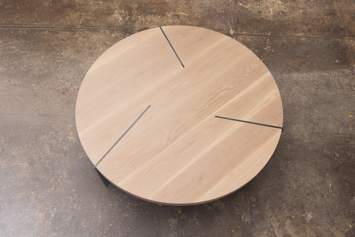 Reina White Oak Coffee Table