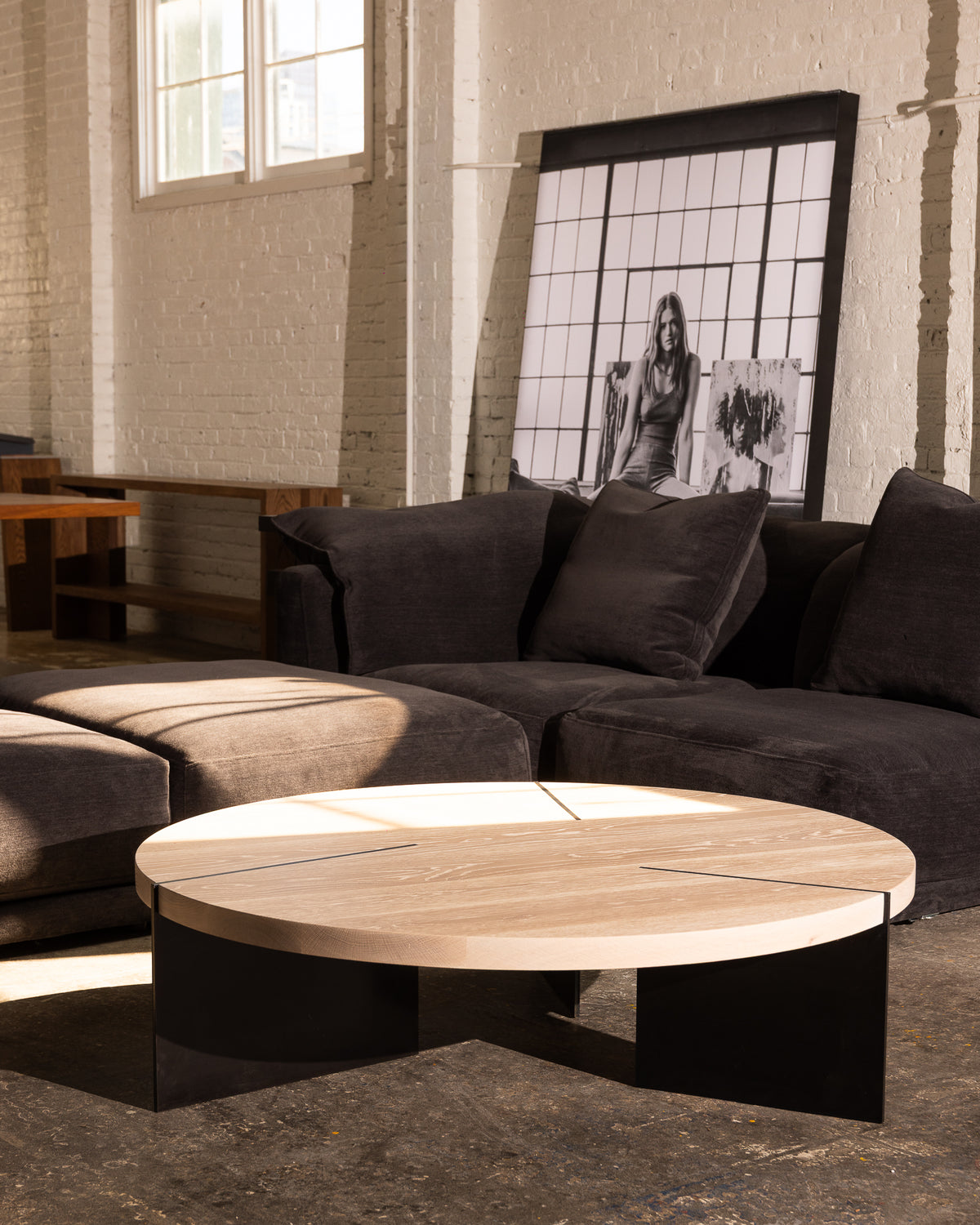 Reina White Oak Coffee Table
