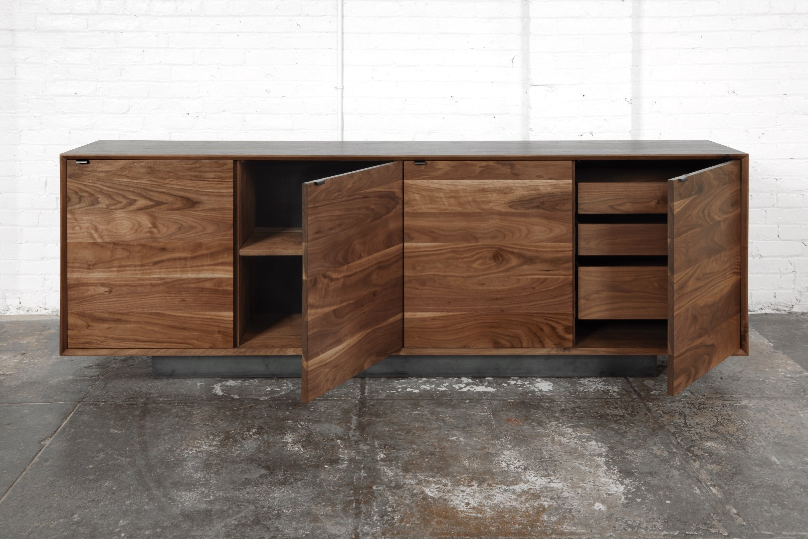 Ben Long Walnut Credenza