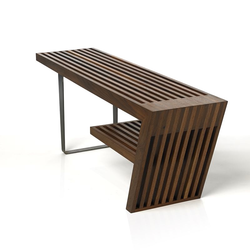 Freeman Bench - Walnut – Autonomous Furniture